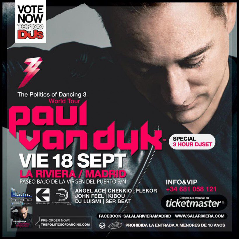 Paul van Dyk Madrid 2015