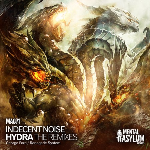 Indecent Noise - Hydra (The Remixes) [Mental Asylum Records]