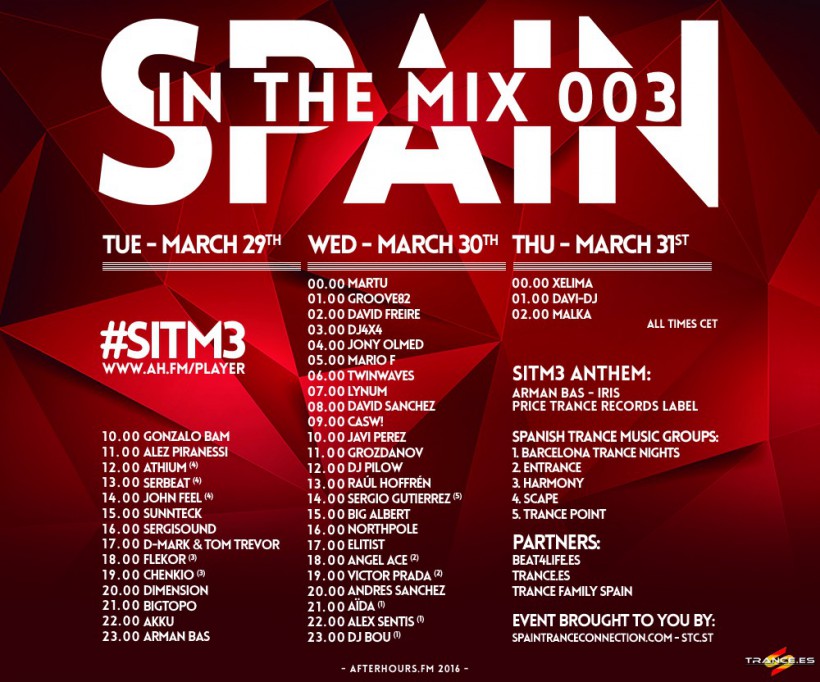 Spain in the Mix 003 AH.FM
