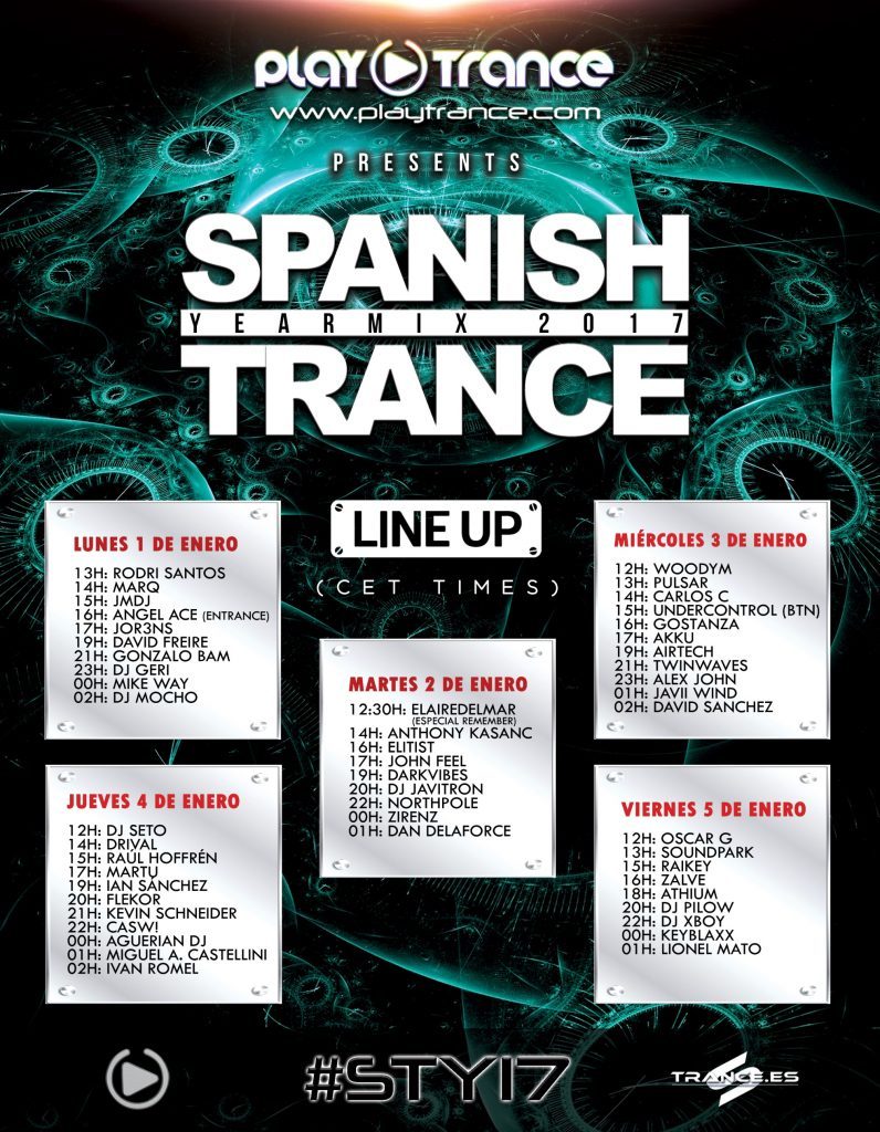 Spanish Trance Yearmix 2017