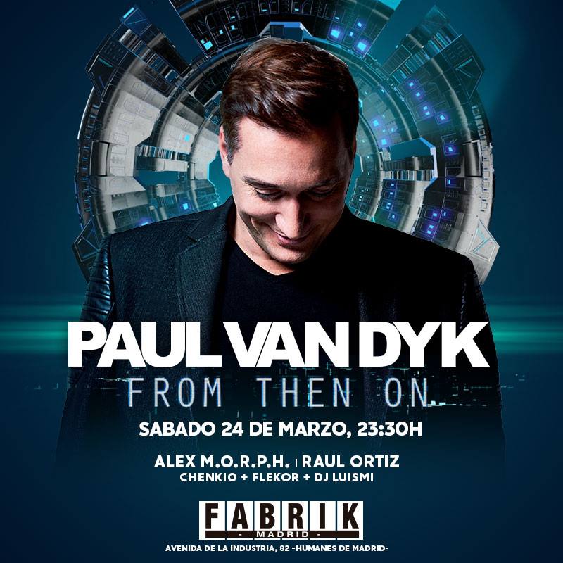 Fabrik vuelve a vestirse de trance para recibir a Paul van Dyk