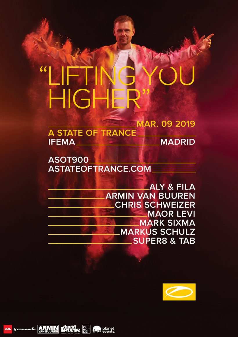 ASOT 900 Madrid Line-up