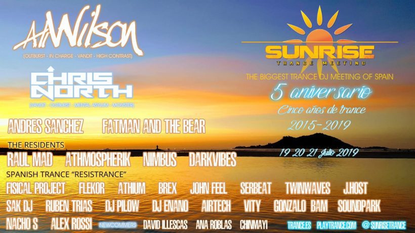 Sunrise 5 aniversario