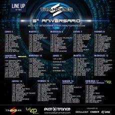 4 al 17 de noviembre: Quinto aniversario de Trance.es