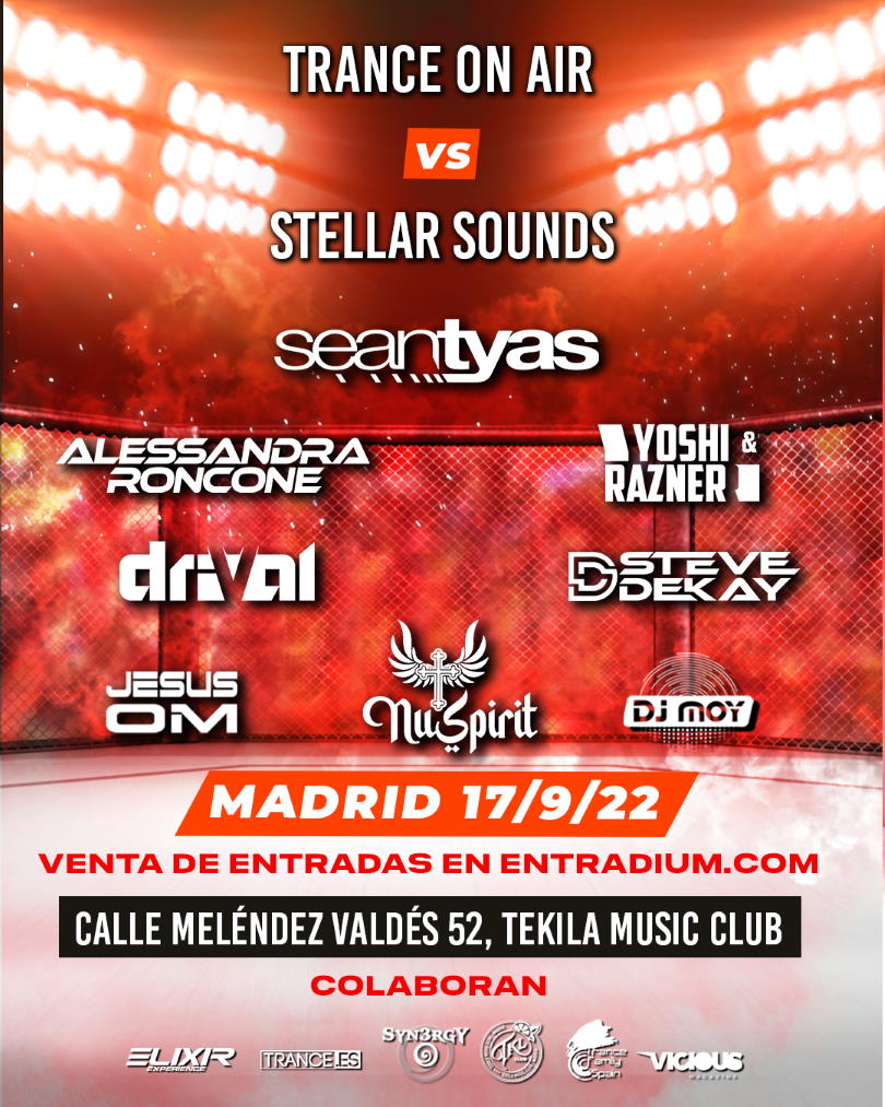 Trance On Air y Stellar Sounds traen el mayor evento del año en Madrid