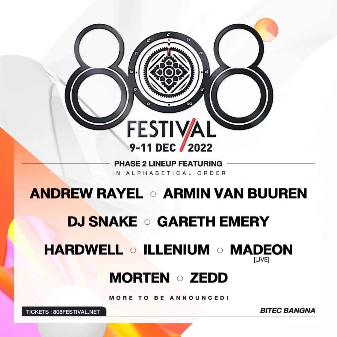 808 Festival Line-Up