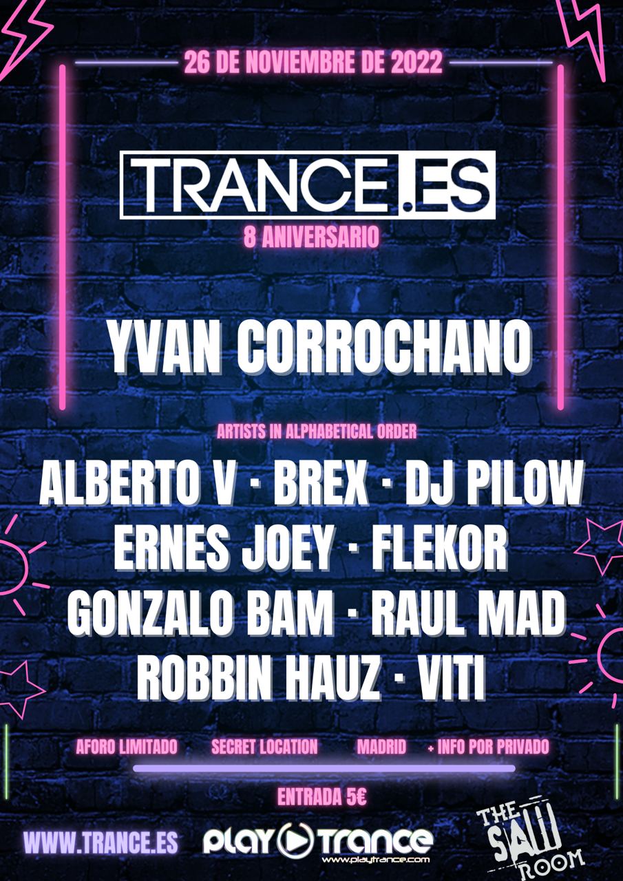 Trance.es Octavo Aniversario Madrid