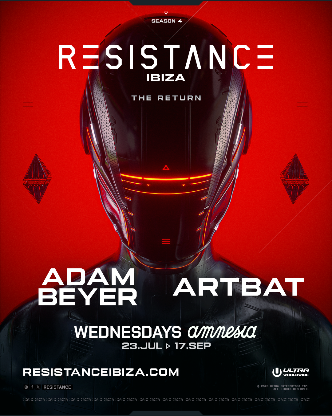 Resistance Amnesia Ibiza 2025