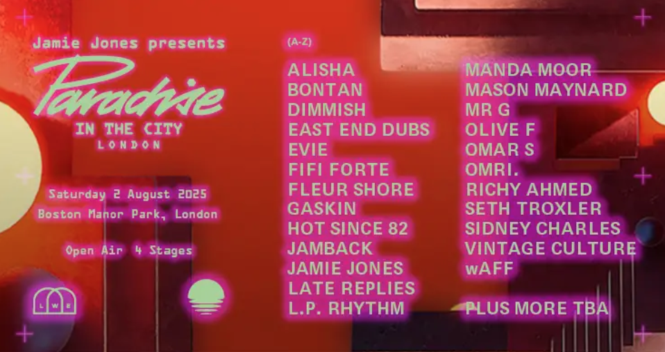 Jamie Jones Paradise